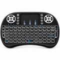 Mini Clavier Sans Fil Avec Pavé Tactile Et Touches Rétroéclairées