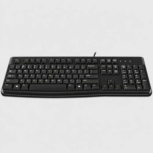 Clavier Filaire Usb Pleine Taille À Touches Silencieuses