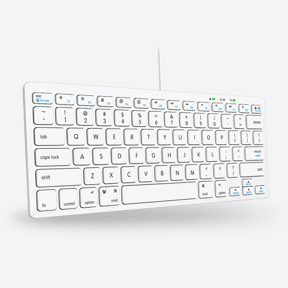 Clavier Filaire Usb Compact Disposition À Touches Silencieuses